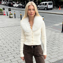 New Slim Fit Slimming Long Sleeves Sweater Coat