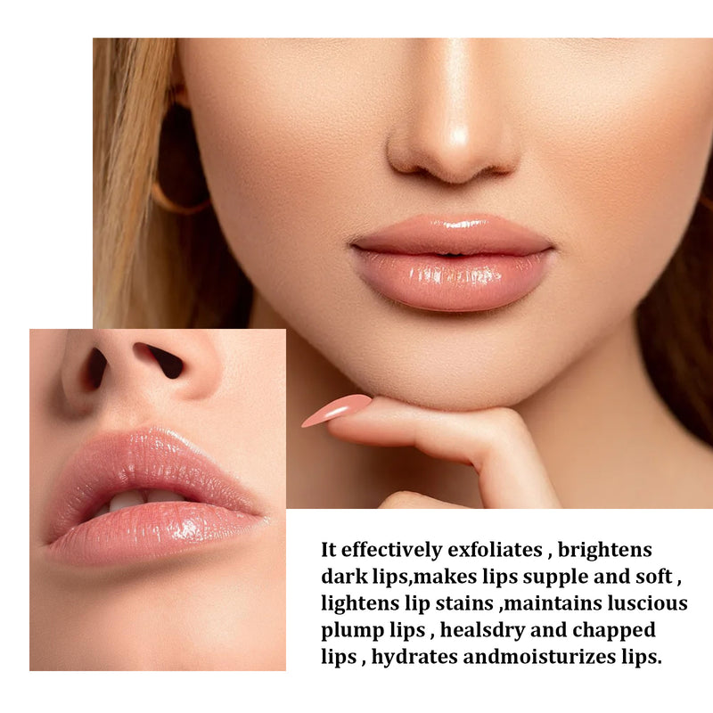 Gommage pour les lèvres nettoyant et hydratant