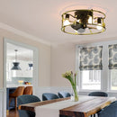 Built-in Ceiling Fan With Light And Remote Control