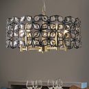 Modern Crystal Chandelier, Suitable For Living Room Round Crystal Lamp Luxury Home Decoration Lamps