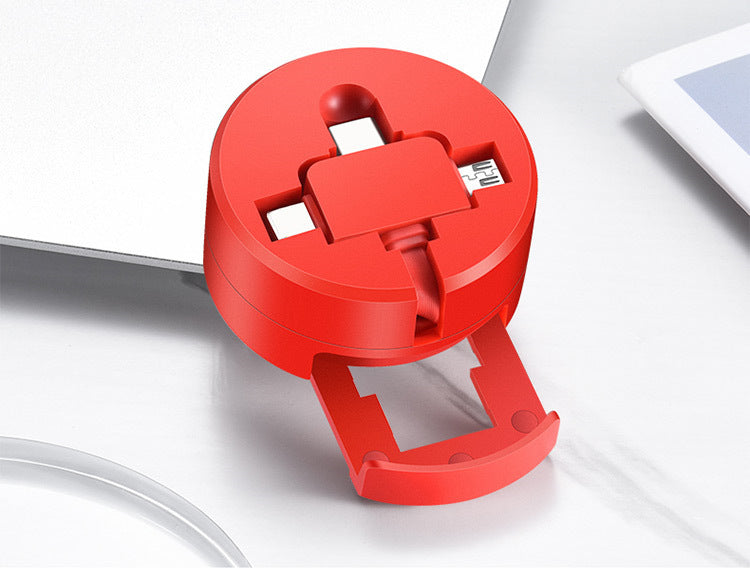 Le câble de données trois en un