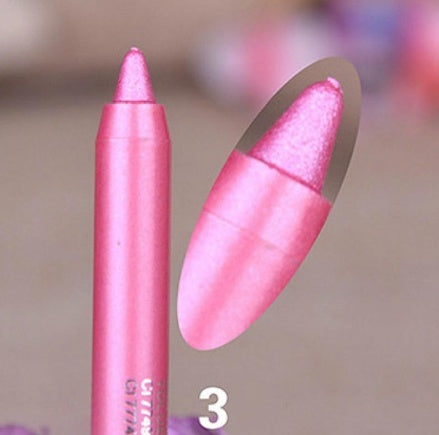 Wine Red Green Blue Purple Silver  Eyeliner Eye And Eye Multi-use Eye Shadow Lipstick Eyebrow Pencil