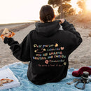 Women's Personalized Letter Printed Fleece Hoodie