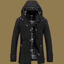 Frühling und Herbst Neue Jacke Herren Trenchcoat