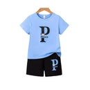 Boy Comfortable Short Sleeve T-shirt Shorts Set