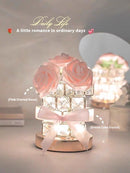 520 Gift Rose Cube Atmosphere Table Lamp