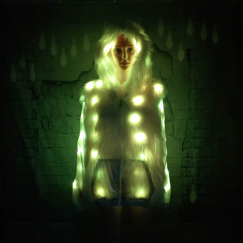 Damenmode Nachtclub Halloween Led Kostüme