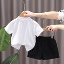 Boys Summer Suit Striped Sports