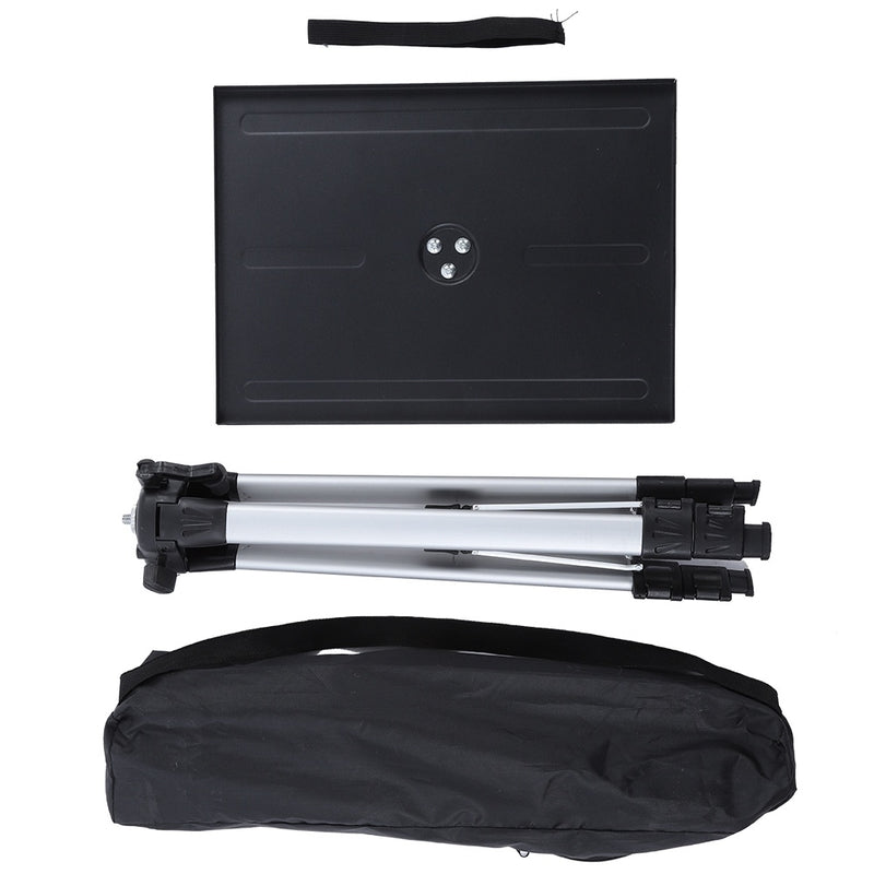 Support de trépied de projecteur en alliage d'aluminium et acier, 6 kg, hauteur réglable sur 4 niveaux