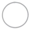 Life Convention Luxury Fashion Mossan Diamond S925 Silver Necklace