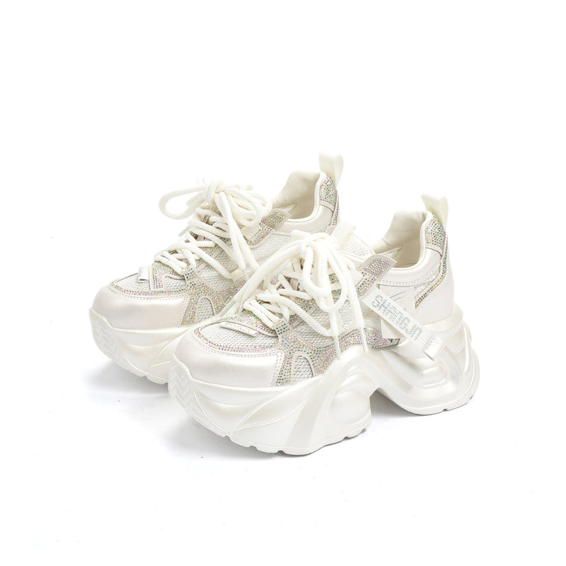 Thick Bottom Korean Casual Ins Style Dad Shoes