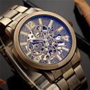 Hollow mechanical watch