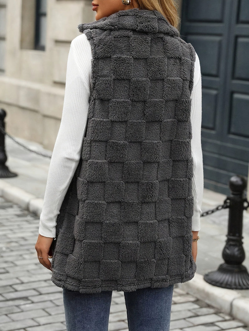 Women's Casual Pure Color All-matching Fashion Vest