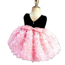 Girls' Summer Dress Color Matching Polyester