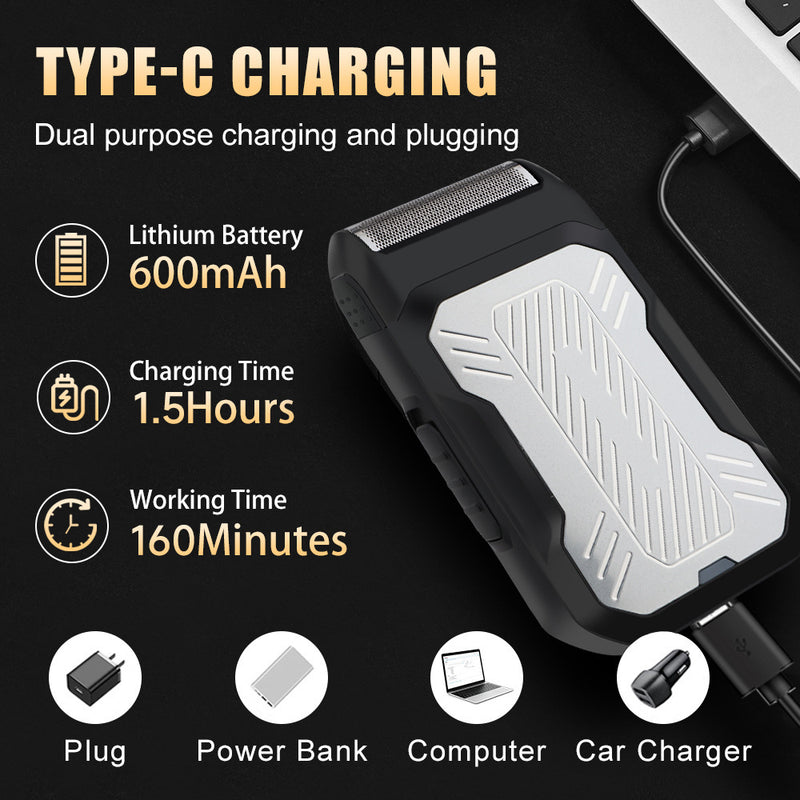 Men's Facial Care Household Small Portable Shaver