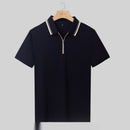 Short-sleeved T-shirt Lapel Casual Polo Shirt For Men