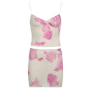 Two-piece Summer Vacation Skirt Suit