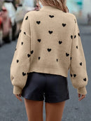 Love Loose-fitting Women's Sweater Pullover Winter