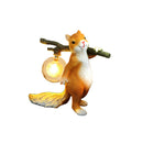 Cartoon Fruit-carrying Squirrel Table Cute Decorative Lamp