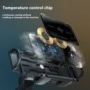 Support de téléphone portable pliable à double ligne avec chargeur sans fil