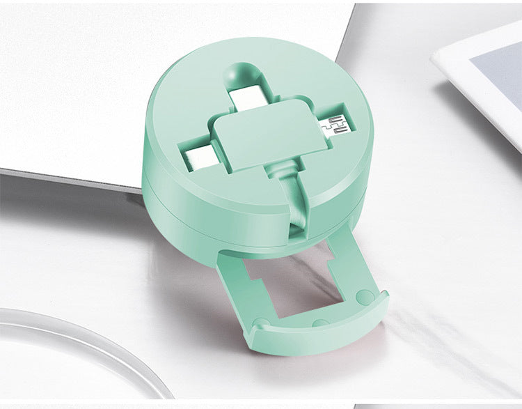 Le câble de données trois en un