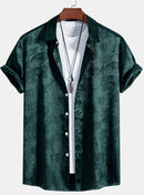 Chemise ample à imprimé tendance pour homme