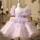 New Girls' Dress Birthday Puff Gauze Skirt Summer