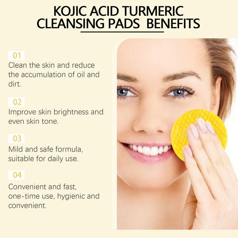 Turmeric Kojic Acid Cleansing Pad