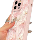 New All-inclusive Silk Bow Phone Case Ladder