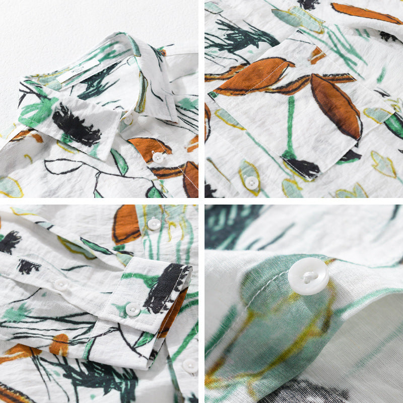 Chemise homme simple, décontractée et polyvalente