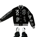 High Street Hip Hop Lose Jacke Mantel