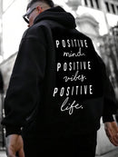 Fall Winter Fashion English Letter Print Hoodie