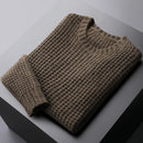 Verdickter, warm haltender innerer Match-Pullover