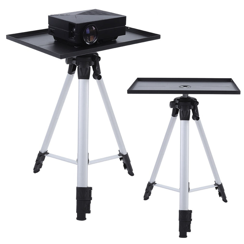 Support de trépied de projecteur en alliage d'aluminium et acier, 6 kg, hauteur réglable sur 4 niveaux