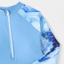 Children's Split Long-sleeved Long Trousers Three-piece Swimsuit