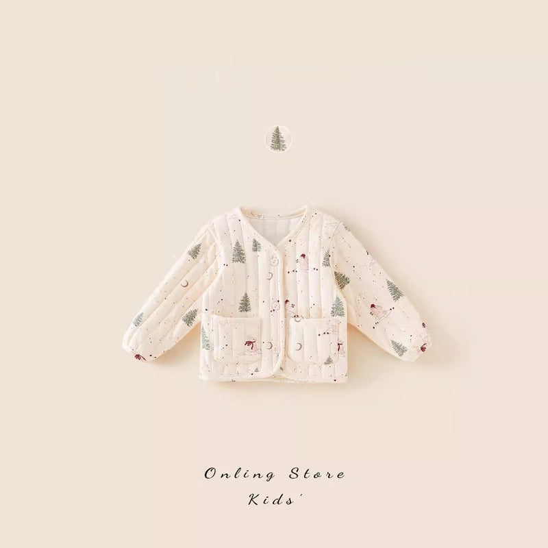 Children Cotton Lining Coat Top