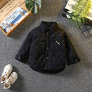 Boys Puffer Jacket Children Thin Cotton Clothing Fashionable Thickened