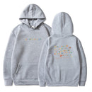 Women's Personalized Letter Printed Fleece Hoodie