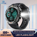 Silicone KE3 INEYES Hot Sale Smart Watch For Men With 3ATM Waterproof, Large HD Display, Sports Smart Watches For Men With LED Flashlight