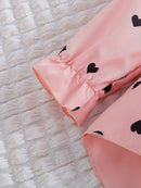 Girls' Fashion Long Shirt Including Belt Leggings Suit