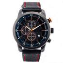 Multifunctional Leather Sports Quartz Watch