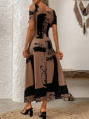 Summer Fashion Casual Short Sleeve Dress For Women