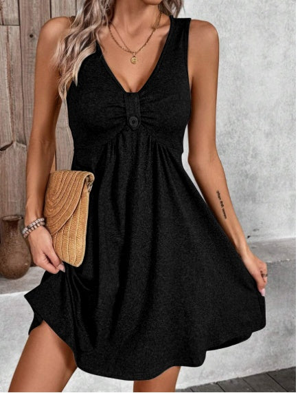 Summer Fashion Casual Short Sleeve Dress For Women