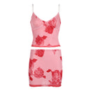 Two-piece Summer Vacation Skirt Suit