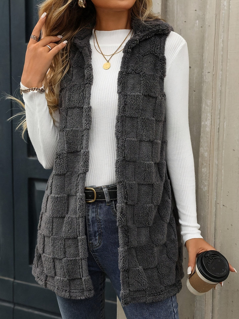 Women's Casual Pure Color All-matching Fashion Vest