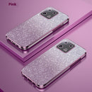 Coque de téléphone Xiaomi 146D à paillettes dégradées, galvanoplastie, 13 trous fins