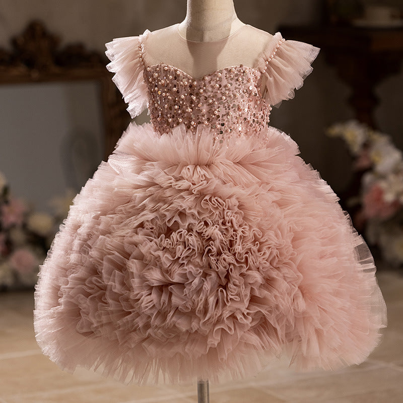 New Host Pettiskirt Birthday Costume For Piano Performance