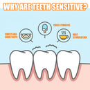Lila Zahnpasta zur Zahnaufhellung und -reinigung
