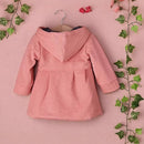Girls' Fashion Personalized Hooded Jacket Casual Coat