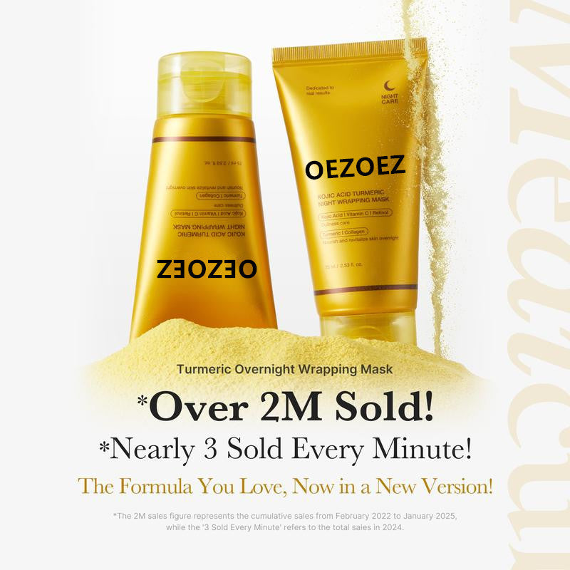 Turmeric Night Tearing Mask Hydrating And Moisturizing Water HD Screen Film